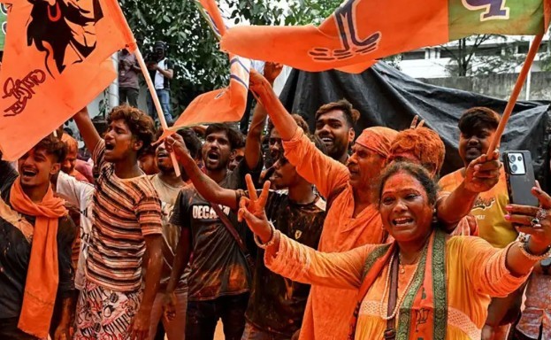 পশ্চিমবঙ্গ বিধানসভা নির্বাচন : ক্ষমতায় বিজেপি