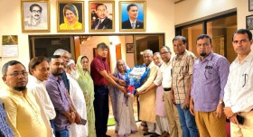 বিএনপি ভাইস চেয়ারম্যানের সাথে নাগরিক অধিকার আন্দোলন যশোর কমিটির সৌজন্য সাক্ষাৎ